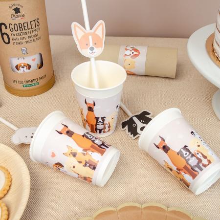 Hunde Party Becher - ECO Friendly